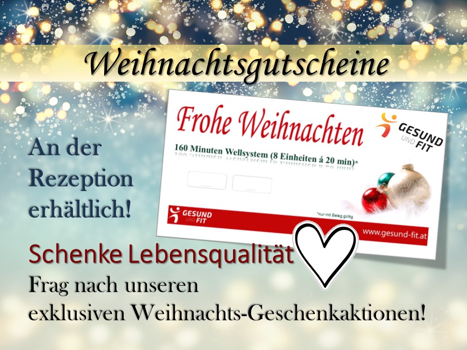 Folie-Weihnachtsgutscheine